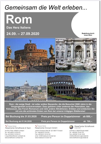 Städtetripp Rom